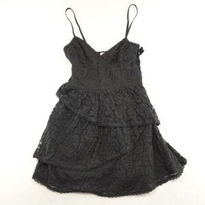 LoveShackFancy‎ Top XS 2 Women's Party Wear Sleeveless Layered Blouse Lined